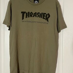 Thrasher Olive Green Women's T-Shirt
